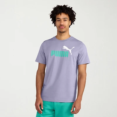 PUMA Essential Mens Crew Neck Short Sleeve Regular Fit Graphic T-Shirt