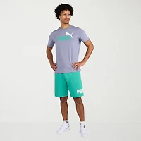 PUMA Essential Mens Crew Neck Short Sleeve Regular Fit Graphic T-Shirt