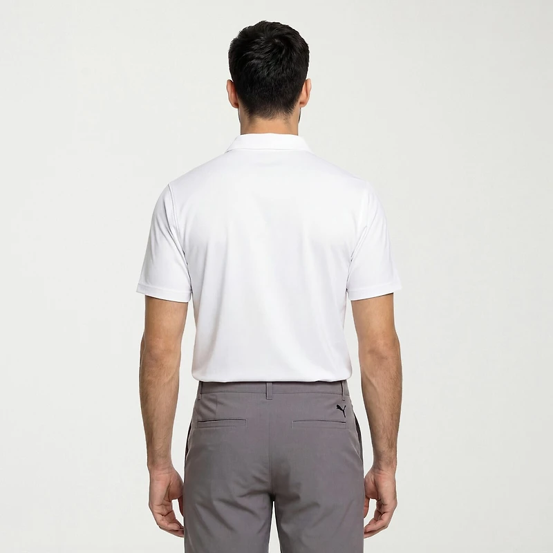 PUMA Mens Short Sleeve Polo Shirt