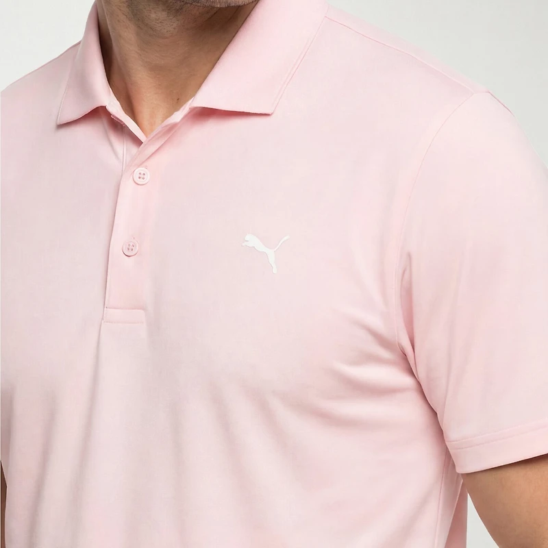 PUMA Mens Short Sleeve Polo Shirt