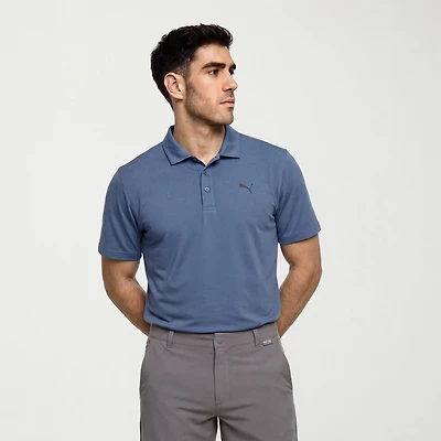 PUMA Mens Short Sleeve Polo Shirt