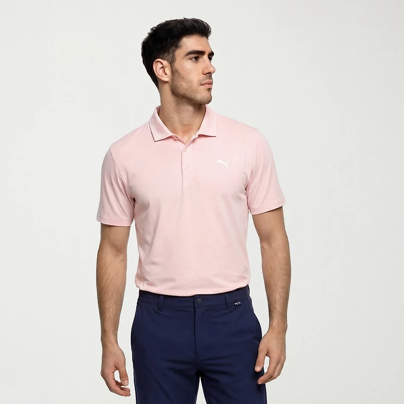 PUMA Mens Short Sleeve Polo Shirt