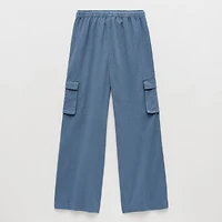 Roxy Big Kid Girls Wide Leg Cargo Pant