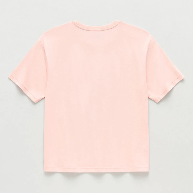 Roxy Big Kid Girls Crew Neck Short Sleeve Regular Fit Graphic T-Shirt