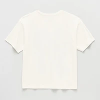 Roxy Big Kid Girls Crew Neck Short Sleeve Regular Fit Graphic T-Shirt