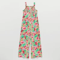 Roxy Big Kid Girls Straight Neck Sleeveless Jumpsuit