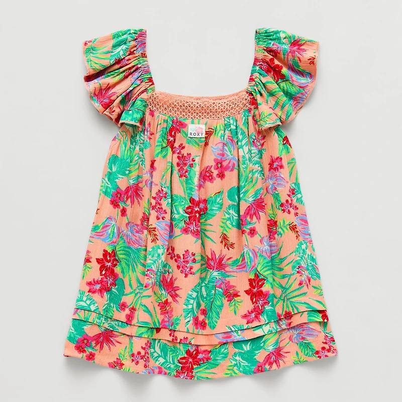 Roxy Big Kid Girls Scoop Neck Sleeveless Tank Top