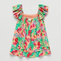 Roxy Big Kid Girls Scoop Neck Sleeveless Tank Top