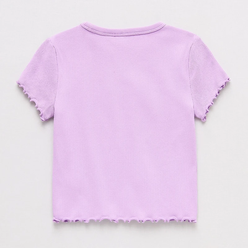 Roxy Big Kid Girls Crew Neck Short Sleeve T-Shirt