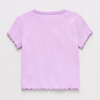 Roxy Big Kid Girls Crew Neck Short Sleeve T-Shirt