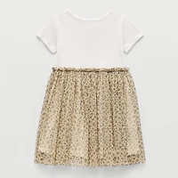 Okie Dokie Toddler & Little Girls Short Sleeve Tutu Dress