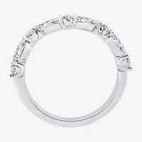 Grown Gorgeous (F / Vs2) Womens 5/8 CT. T.W. Lab White Diamond 14K Gold Marquise Wedding Band