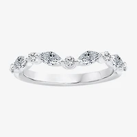 Grown Gorgeous (F / Vs2) Womens 5/8 CT. T.W. Lab White Diamond 14K Gold Marquise Wedding Band