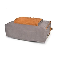TSD Brand Valley Oak Convertible Weekender Duffel Bag