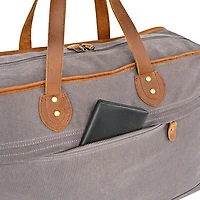 TSD Brand Valley Oak Convertible Weekender Duffel Bag