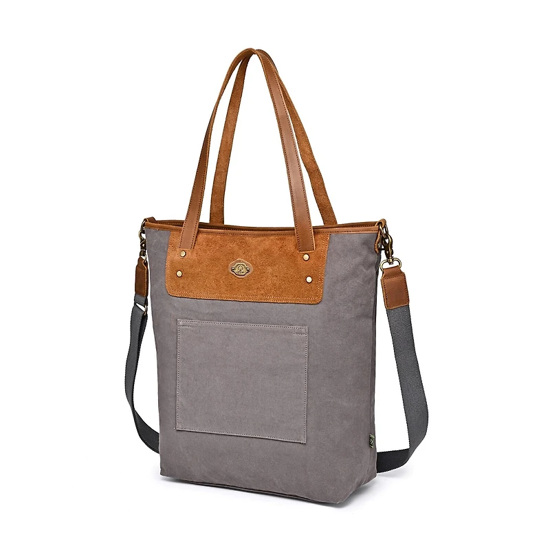 TSD Brand Valley Oak Convertible Travel Tote