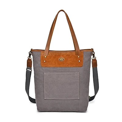 TSD Brand Valley Oak Convertible Travel Tote