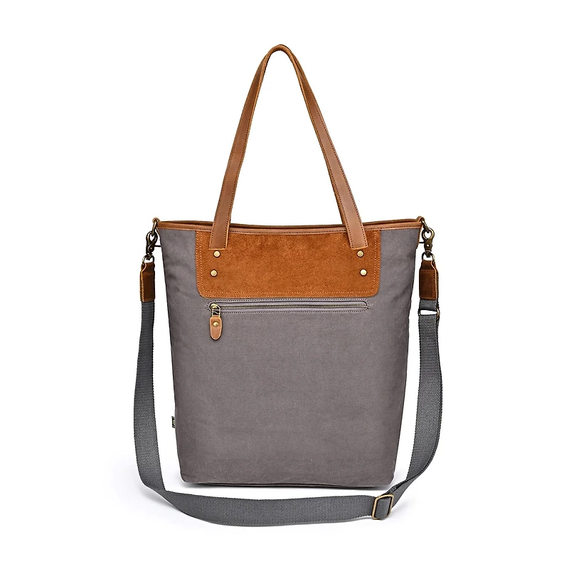 TSD Brand Valley Oak Convertible Travel Tote