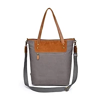 TSD Brand Valley Oak Convertible Travel Tote