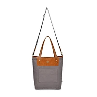 TSD Brand Valley Oak Convertible Travel Tote