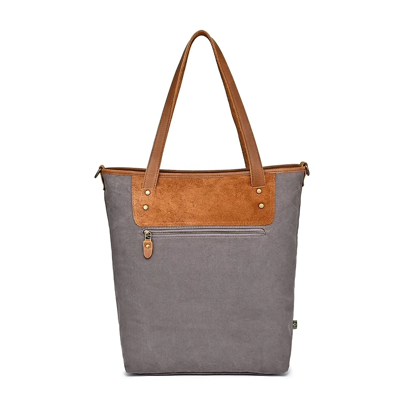 TSD Brand Valley Oak Convertible Travel Tote