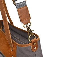 TSD Brand Valley Oak Convertible Travel Tote