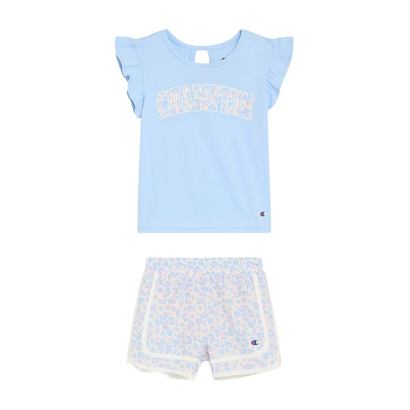 Champion Little Girls 2-pc. Short Set