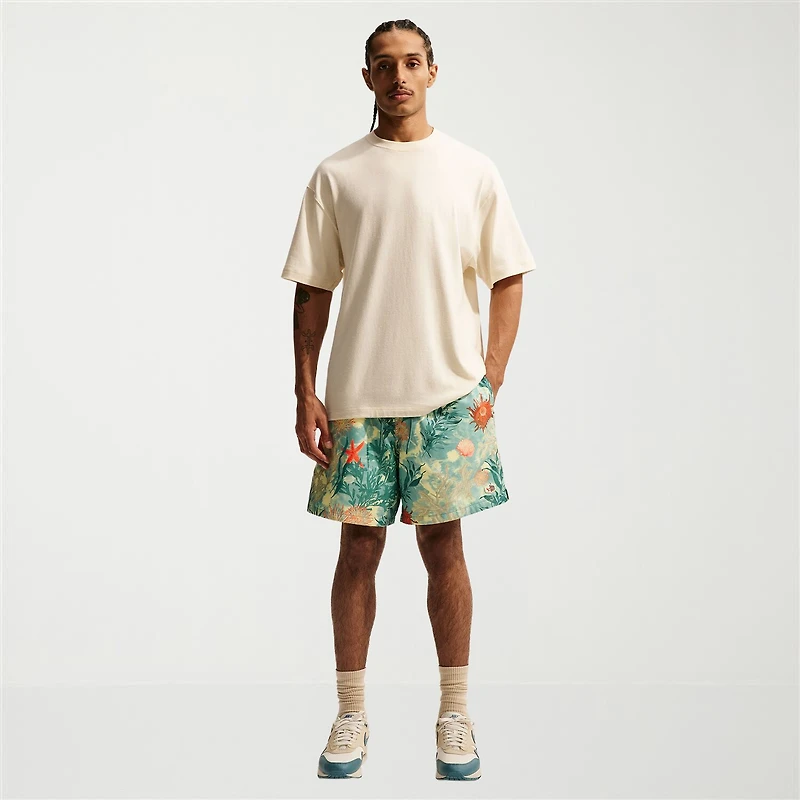 Nike Flow Mens 6" Mid Rise Workout Shorts