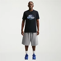 Nike Just Do It Mens Crew Neck Short Sleeve Classic Fit Graphic T-Shirt