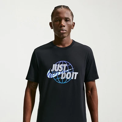 Nike Just Do It Mens Crew Neck Short Sleeve Classic Fit Graphic T-Shirt