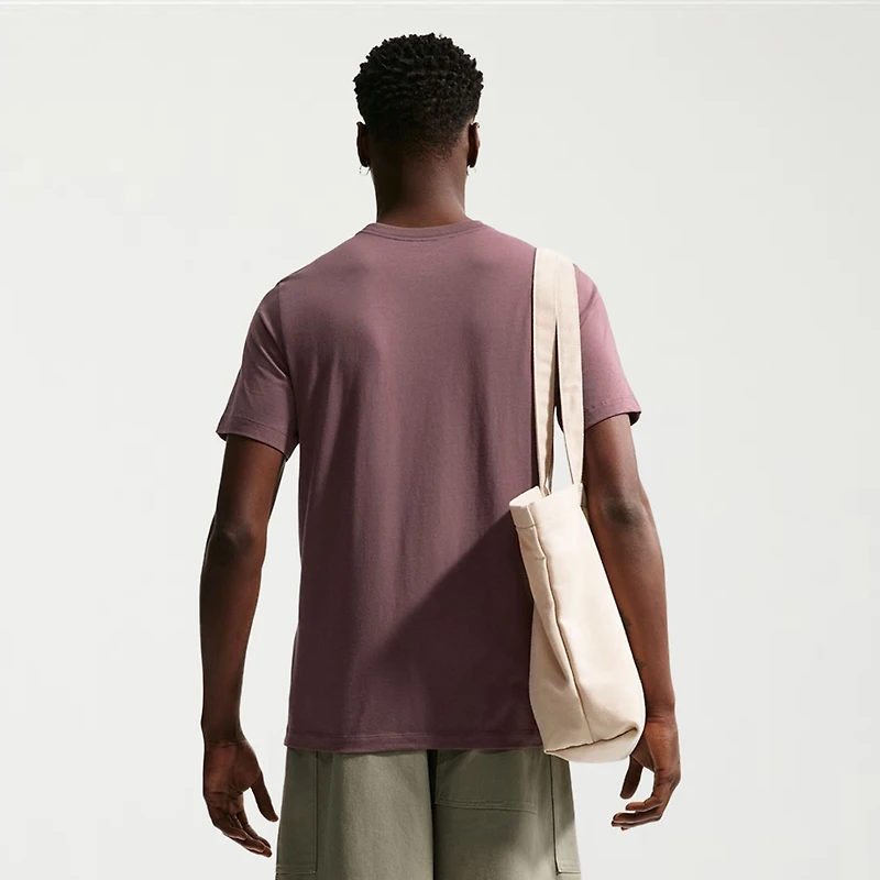 Nike Swoosh Mens Crew Neck Short Sleeve Classic Fit Graphic T-Shirt