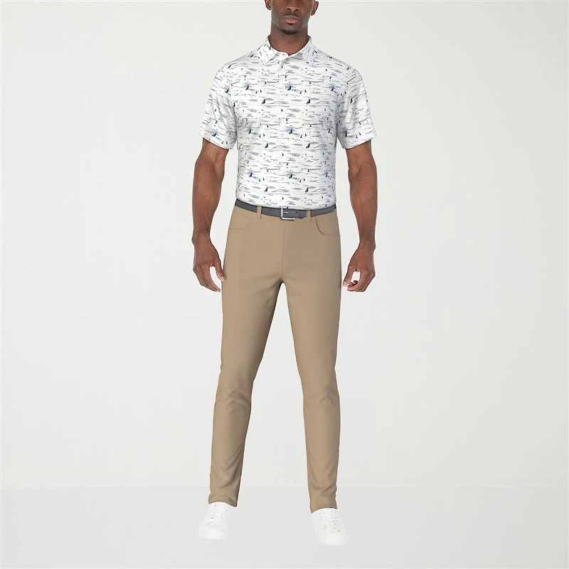 PGA TOUR No Mens Short Sleeve Polo Shirt