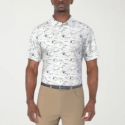 PGA TOUR No Mens Short Sleeve Polo Shirt