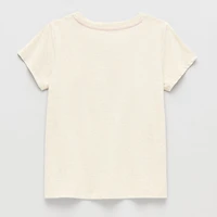 Little & Big Kid Girls Crew Neck Short Sleeve Regular Fit Hello Kitty Graphic T-Shirt