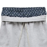 Arizona Womens Juniors Wide Leg Mid Rise Fleece Sweatpant