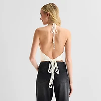Forever 21 Womens Juniors Halter Neck Sleeveless Tank Top