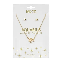 Bijoux Bar Zodiac Constellation 2-pc. 16 Inch Pendant Necklace