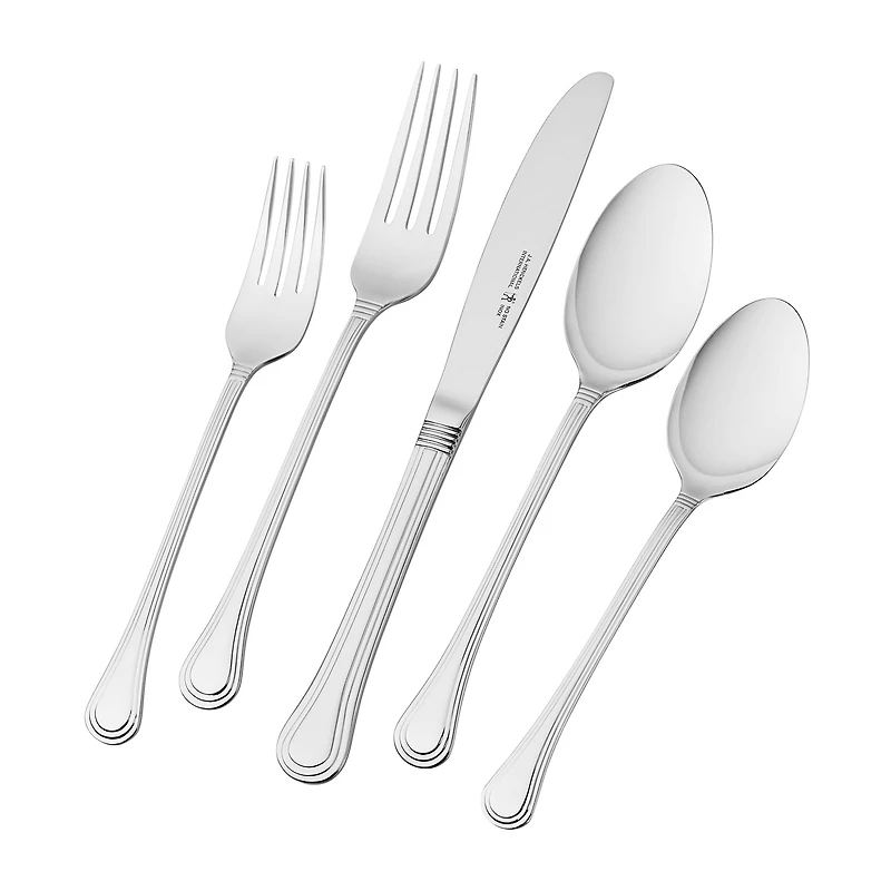 Henckels Astley 65-pc. 18/10 Stainless Steel Flatware Set