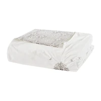 Madison Park Edna 4-pc. Duvet Set Medallion Reversible Cover
