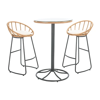 Safavieh Lersa Patio Collection 3-pc. Bistro Set