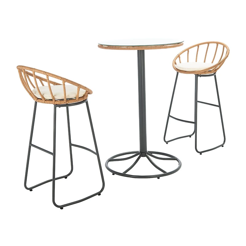 Safavieh Lersa Patio Collection 3-pc. Bistro Set