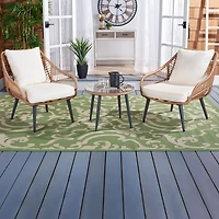 Safavieh Warlen Patio Collection 3-pc. Bistro Set