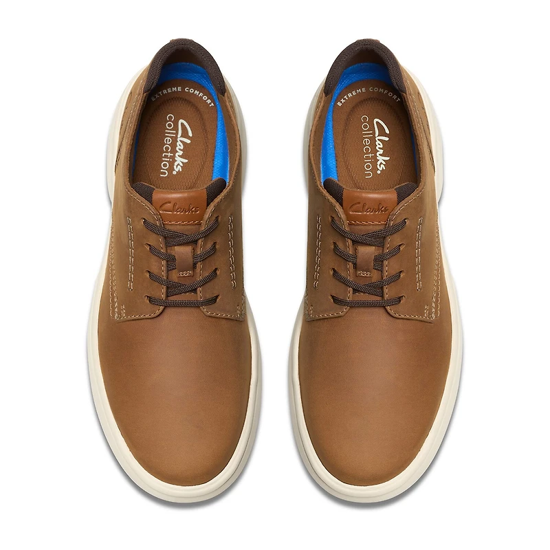 Clarks Bradley Plain Mens Round Oxford Shoes