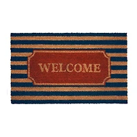 Achim Welcome Aboard Coir 18"X30" Doormat