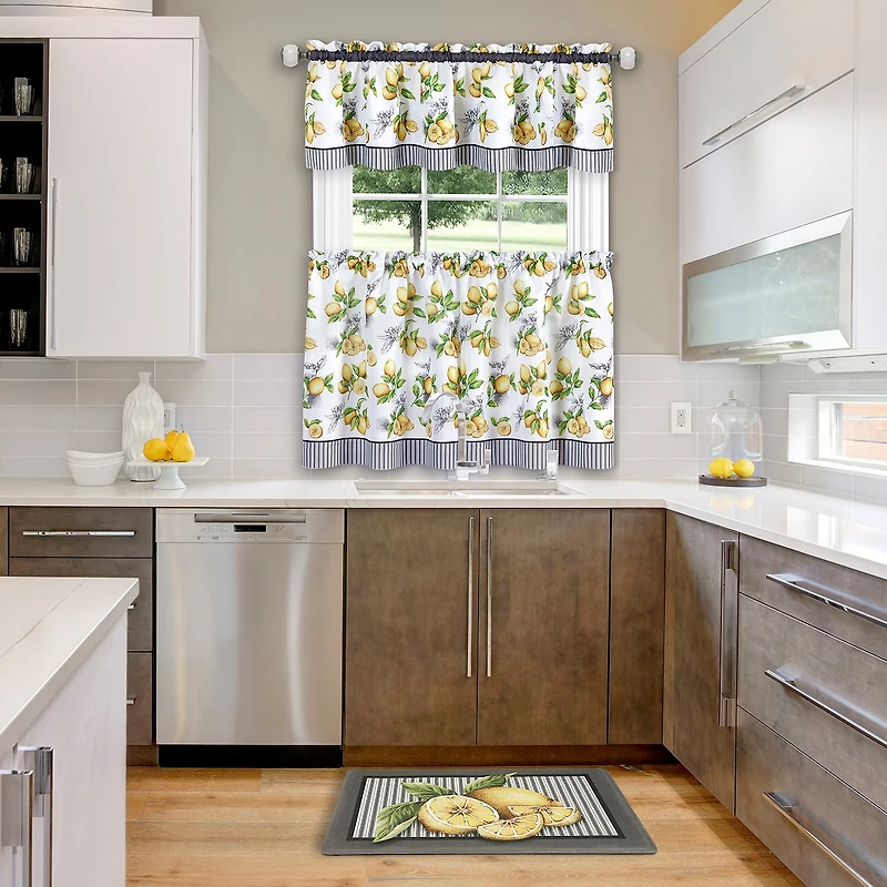 Achim Lemon Drop Anti-Fatigue 18"X30" Kitchen Mat