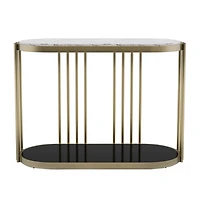 Furniture of America™ Aurora Storage Metal Console Table