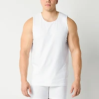 Shaquille O'Neal XLG™ Activated Cooling Mens Crew Neck Sleeveless 3 Pack Tall Tank