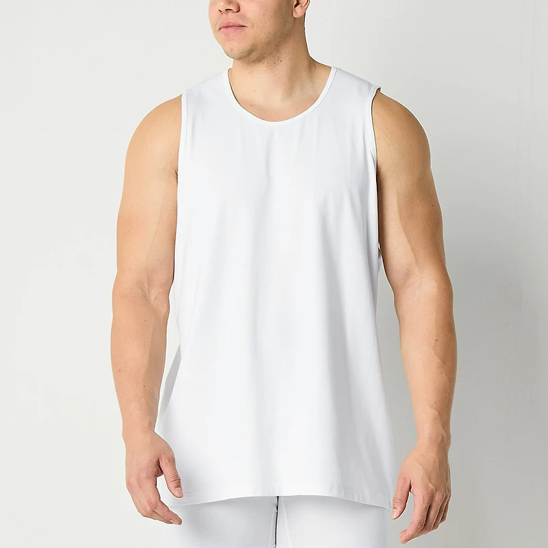 Shaquille O'Neal XLG™ Activated Cooling Mens Round Neck Sleeveless 3 Pack Big Tank