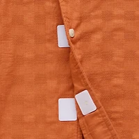 mutual weave Mens Easy-on + Easy-off Short Sleeve Adaptive Camp Shirt