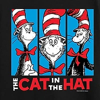 Little & Big Kid Boys Crew Neck Long Sleeve Regular Fit Dr. Seuss Graphic T-Shirt
